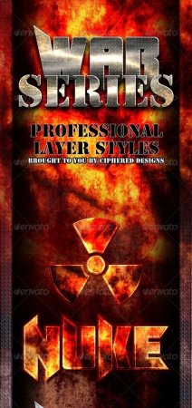 War Series - Professional Layer Styles