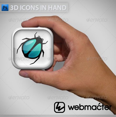 3D Icon in Hand