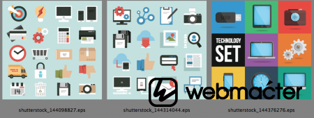 Elusive's Shutterstock Flat Icon Vetcor Sets Collection