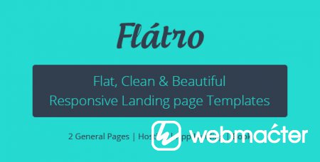 Flátro - Multipurpose Premium Landing Pages