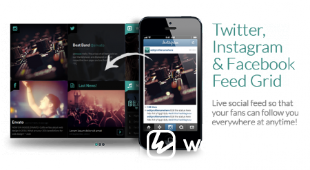 Beat - One-Page HTML5 Music & Band Template