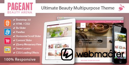 Pageant - Multipurpose Beauty & Health Template