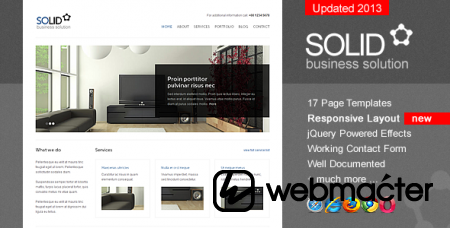 Solid Business v2 - Responsive HTML Template