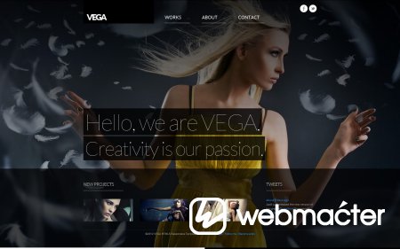 Vega HTML5 Responsive Template