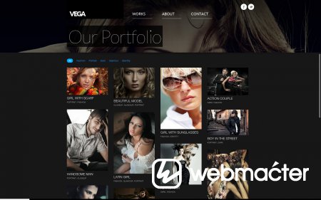 Vega HTML5 Responsive Template