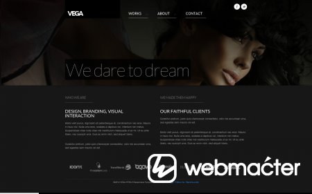 Vega HTML5 Responsive Template