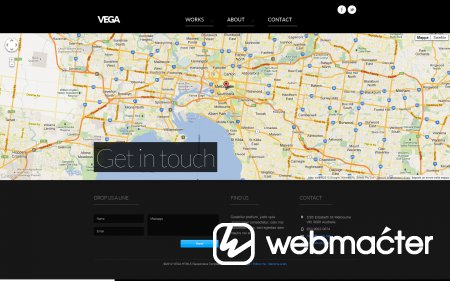 Vega HTML5 Responsive Template