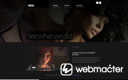 Vega HTML5 Responsive Template