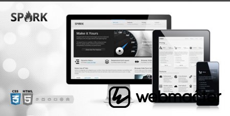 Spark - A Responsive One-Page HTML5 Website